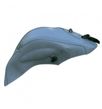 Copriserbatoio Bagster per Kawasaki Z750 07-12 in similpelle grigio