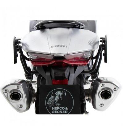 Telai laterali Hepco & Becker C-Bow system per Suzuki GSX 1300R Hayabusa dal 2021 Telai laterali Hepco & Becker C-Bow system per Suzuki GSX 1300R Hayabusa dal 2021
