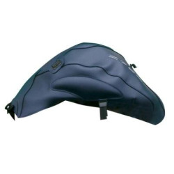 Copriserbatoio Bagster per Kawasaki Z750 07-12 in similpelle blu marine