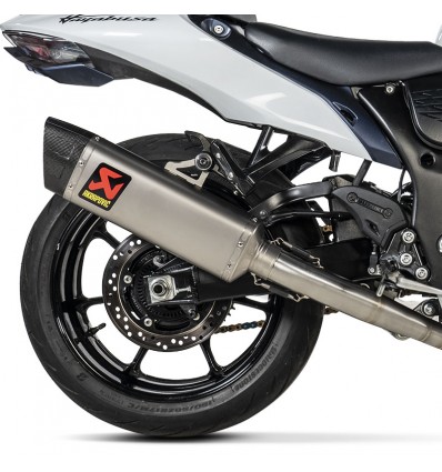 Scarico completo Akrapovic omologato per Suzuki GSX 1300R Hayabusa dal 2021 Scarico completo Akrapovic omologato per Suzuki GSX 1300R Hayabusa dal 2021