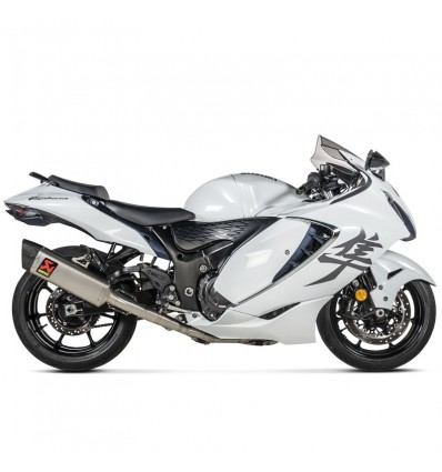 Scarico completo Akrapovic omologato per Suzuki GSX 1300R Hayabusa dal 2021 Scarico completo Akrapovic omologato per Suzuki GSX 1300R Hayabusa dal 2021