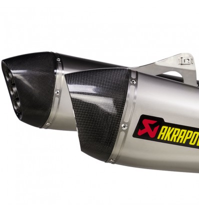 Coppia di marmitte Akrapovic Slip On Titanio omologate per BMW K1600GT/GTL dal 2021 Coppia di marmitte Akrapovic Slip On Titanio omologate per BMW K1600GT/GTL dal 2021