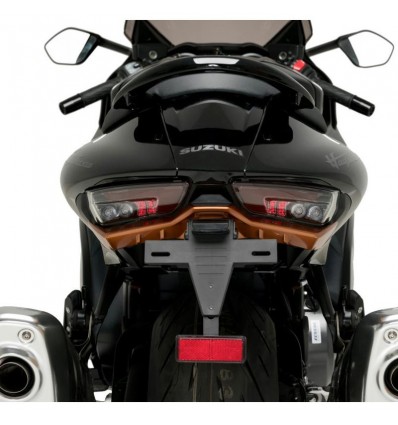 Portatarga Puig per Suzuki GSX 1300R Hayabusa dal 2021 Portatarga Puig per Suzuki GSX 1300R Hayabusa dal 2021