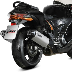 Terminale Mivv Speed Edge Titanio per Suzuki GSX 1300R Hayabusa dal 2021 Terminale Mivv Speed Edge Titanio per Suzuki GSX 1300R Hayabusa dal 2021