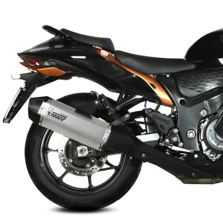Terminale Mivv Speed Edge Titanio per Suzuki GSX 1300R Hayabusa dal 2021 Terminale Mivv Speed Edge Titanio per Suzuki GSX 1300R Hayabusa dal 2021