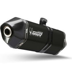 Terminale Mivv Speed Edge Titanio Nero per Suzuki GSX 1300R Hayabusa dal 2021