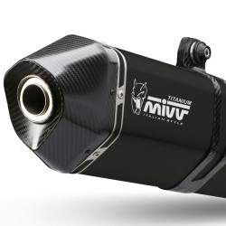 Terminale Mivv Speed Edge Titanio Nero per Suzuki GSX 1300R Hayabusa dal 2021 Terminale Mivv Speed Edge Titanio Nero per Suzuki GSX 1300R Hayabusa dal 2021