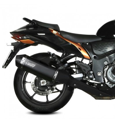 Terminale Mivv Speed Edge Titanio Nero per Suzuki GSX 1300R Hayabusa dal 2021 Terminale Mivv Speed Edge Titanio Nero per Suzuki GSX 1300R Hayabusa dal 2021