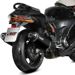 Terminale Mivv Speed Edge Titanio Nero per Suzuki GSX 1300R Hayabusa dal 2021 Terminale Mivv Speed Edge Titanio Nero per Suzuki GSX 1300R Hayabusa dal 2021