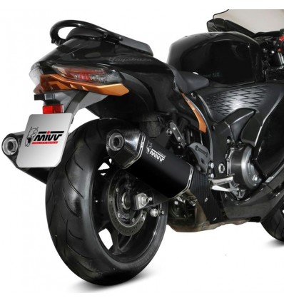 Terminale Mivv Speed Edge Titanio Nero per Suzuki GSX 1300R Hayabusa dal 2021 Terminale Mivv Speed Edge Titanio Nero per Suzuki GSX 1300R Hayabusa dal 2021