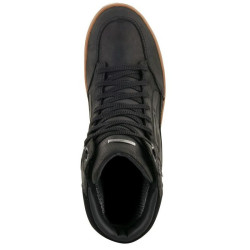 Scarpe da moto Alpinestars J-6 Waterproof in pelle nera gum Scarpe da moto Alpinestars J-6 Waterproof in pelle nera gum
