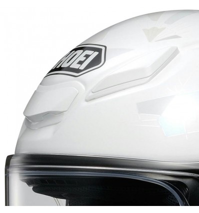 Casco Shoei NXR 2 Origami TC-5 bianco e nero Casco Shoei NXR 2 Origami TC-5 bianco e nero