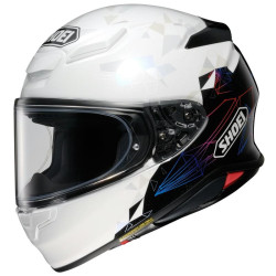 Casco Shoei NXR 2 Origami TC-5 bianco e nero Casco Shoei NXR 2 Origami TC-5 bianco e nero
