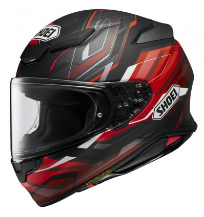 Casco Shoei NXR 2 Capriccio TC-1 nero e rosso opachi Casco Shoei NXR 2 Capriccio TC-1 nero e rosso opachi