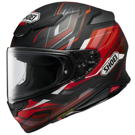 Casco Shoei NXR 2 Capriccio TC-1 nero e rosso opachi Casco Shoei NXR 2 Capriccio TC-1 nero e rosso opachi