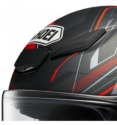 Casco Shoei NXR 2 Capriccio TC-1 nero e rosso opachi Casco Shoei NXR 2 Capriccio TC-1 nero e rosso opachi