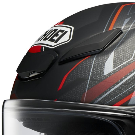 Casco Shoei NXR 2 Capriccio TC-1 nero e rosso opachi Casco Shoei NXR 2 Capriccio TC-1 nero e rosso opachi