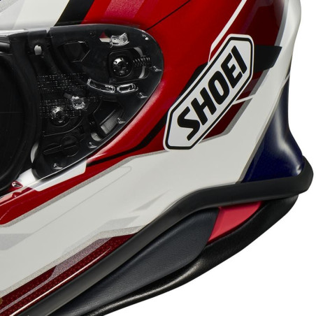 Casco Shoei NXR 2 Capriccio TC-10 bianco, rosso e blu Casco Shoei NXR 2 Capriccio TC-10 bianco, rosso e blu