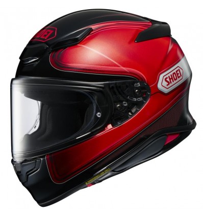 Casco Shoei NXR 2 Sheen TC-1 rosso e nero Casco Shoei NXR 2 Sheen TC-1 rosso e nero