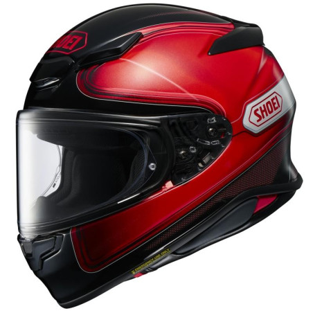 Casco Shoei NXR 2 Sheen TC-1 rosso e nero Casco Shoei NXR 2 Sheen TC-1 rosso e nero