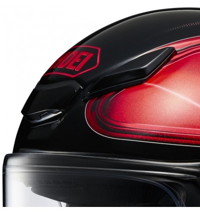 Casco Shoei NXR 2 Sheen TC-1 rosso e nero Casco Shoei NXR 2 Sheen TC-1 rosso e nero