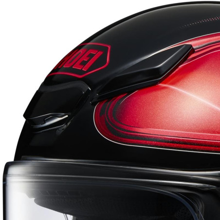Casco Shoei NXR 2 Sheen TC-1 rosso e nero Casco Shoei NXR 2 Sheen TC-1 rosso e nero