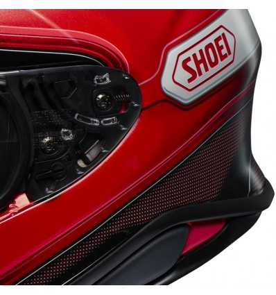 Casco Shoei NXR 2 Sheen TC-1 rosso e nero Casco Shoei NXR 2 Sheen TC-1 rosso e nero