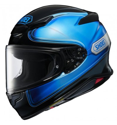 Casco Shoei NXR 2 Sheen TC-2 blu e nero Casco Shoei NXR 2 Sheen TC-2 blu e nero