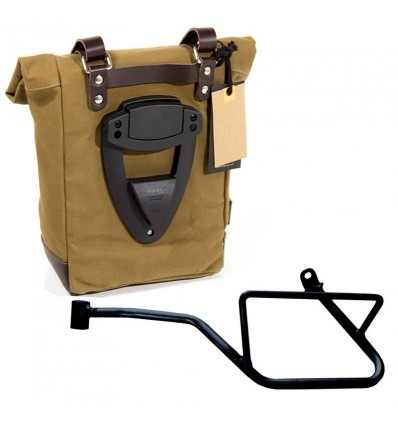Kit borsa laterale sx Unit Garage in canvas per Moto Guzzi V7 850 Kit borsa laterale sx Unit Garage in canvas per Moto Guzzi V7 850