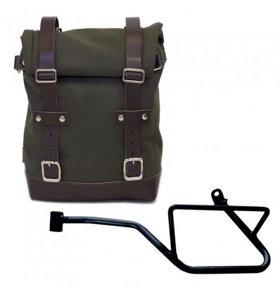 Kit borsa laterale sx Unit Garage in canvas per Moto Guzzi V7 850 Kit borsa laterale sx Unit Garage in canvas per Moto Guzzi V7 850