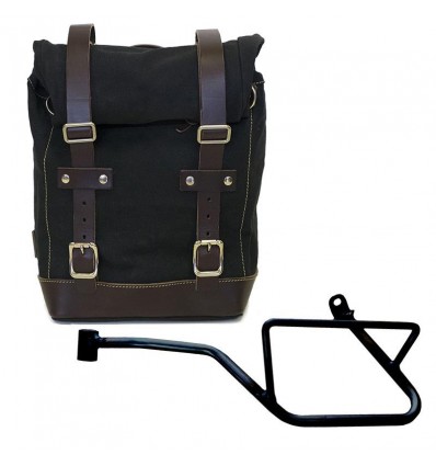 Kit borsa laterale sx Unit Garage in canvas per Moto Guzzi V7 850 Kit borsa laterale sx Unit Garage in canvas per Moto Guzzi V7 850