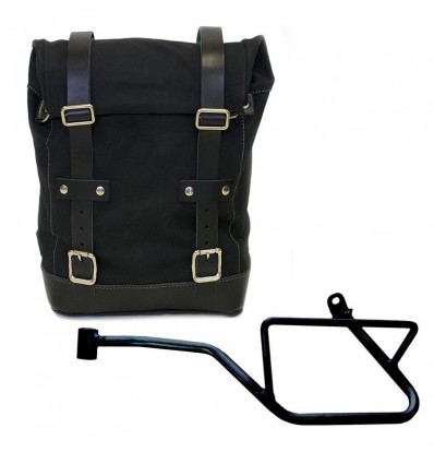 Kit borsa laterale sx Unit Garage in canvas per Moto Guzzi V7 850 Kit borsa laterale sx Unit Garage in canvas per Moto Guzzi V7 850