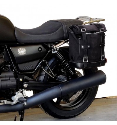 Kit borsa laterale sx Unit Garage in canvas per Moto Guzzi V7 850 Kit borsa laterale sx Unit Garage in canvas per Moto Guzzi V7 850