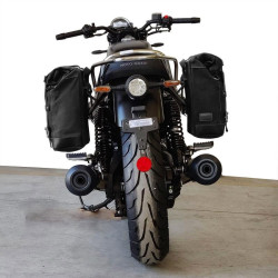 Kit borsa laterale sx Unit Garage in canvas per Moto Guzzi V7 850 Kit borsa laterale sx Unit Garage in canvas per Moto Guzzi V7 850