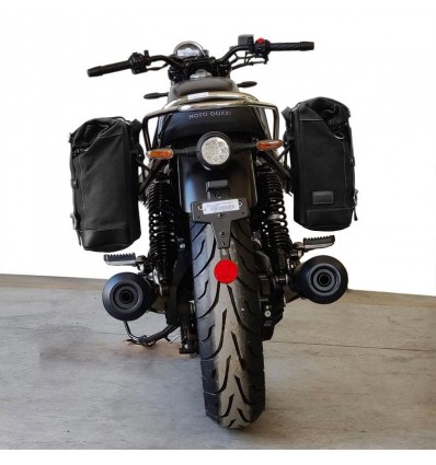 Kit borsa laterale sx Unit Garage in canvas per Moto Guzzi V7 850 Kit borsa laterale sx Unit Garage in canvas per Moto Guzzi V7 850