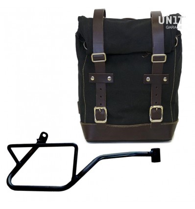 Kit borsa laterale sx Unit Garage in canvas per Moto Guzzi V7 850 Kit borsa laterale sx Unit Garage in canvas per Moto Guzzi V7 850