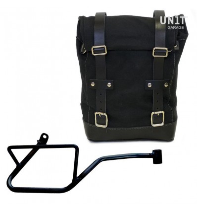 Kit borsa laterale sx Unit Garage in canvas per Moto Guzzi V7 850 Kit borsa laterale sx Unit Garage in canvas per Moto Guzzi V7 850
