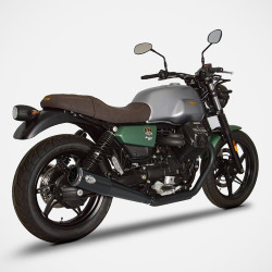 Terminali Zard Slip On neri per Moto Guzzu V7 850 Terminali Zard Slip On neri per Moto Guzzu V7 850