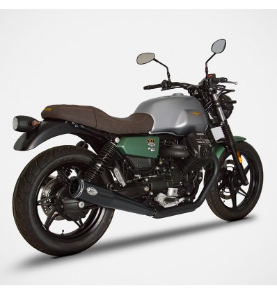 Terminali Zard Slip On neri per Moto Guzzu V7 850 Terminali Zard Slip On neri per Moto Guzzu V7 850