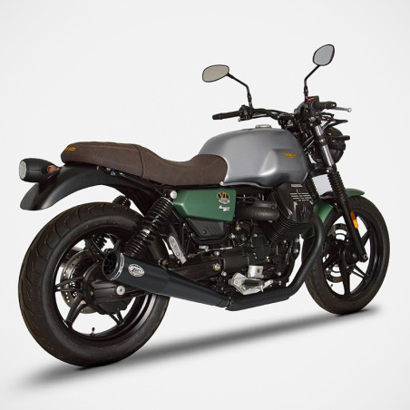 Terminali Zard Slip On neri per Moto Guzzu V7 850 Terminali Zard Slip On neri per Moto Guzzu V7 850