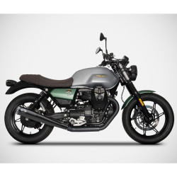 Terminali Zard Slip On neri per Moto Guzzu V7 850 Terminali Zard Slip On neri per Moto Guzzu V7 850