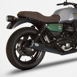 Terminali Zard Slip On neri per Moto Guzzu V7 850 Terminali Zard Slip On neri per Moto Guzzu V7 850