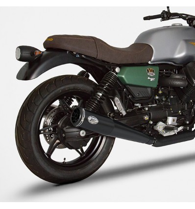 Terminali Zard Slip On neri per Moto Guzzu V7 850 Terminali Zard Slip On neri per Moto Guzzu V7 850