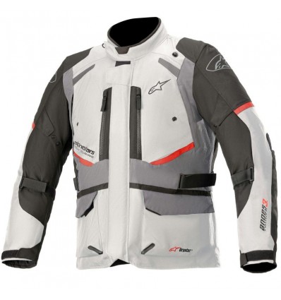 Giacca da moto Alpinestars Andes V3 Drystar grigia e nera