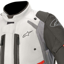 Giacca da moto Alpinestars Andes V3 Drystar grigia e nera Giacca da moto Alpinestars Andes V3 Drystar grigia e nera