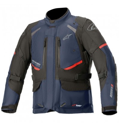 Giacca da moto Alpinestars Andes V3 Drystar blu e nera