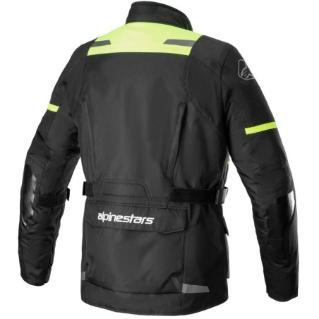Giacca da moto Alpinestars Andes V3 Drystar nera e gialla Giacca da moto Alpinestars Andes V3 Drystar nera e gialla