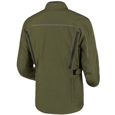 Giacca da moto Moore Latitude verde militare Giacca da moto Moore Latitude verde militare