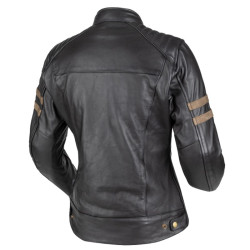 Giacca moto da donna in pelle Moore Legend Lady nera Giacca moto da donna in pelle Moore Legend Lady nera