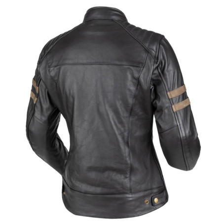 Giacca moto da donna in pelle Moore Legend Lady nera Giacca moto da donna in pelle Moore Legend Lady nera